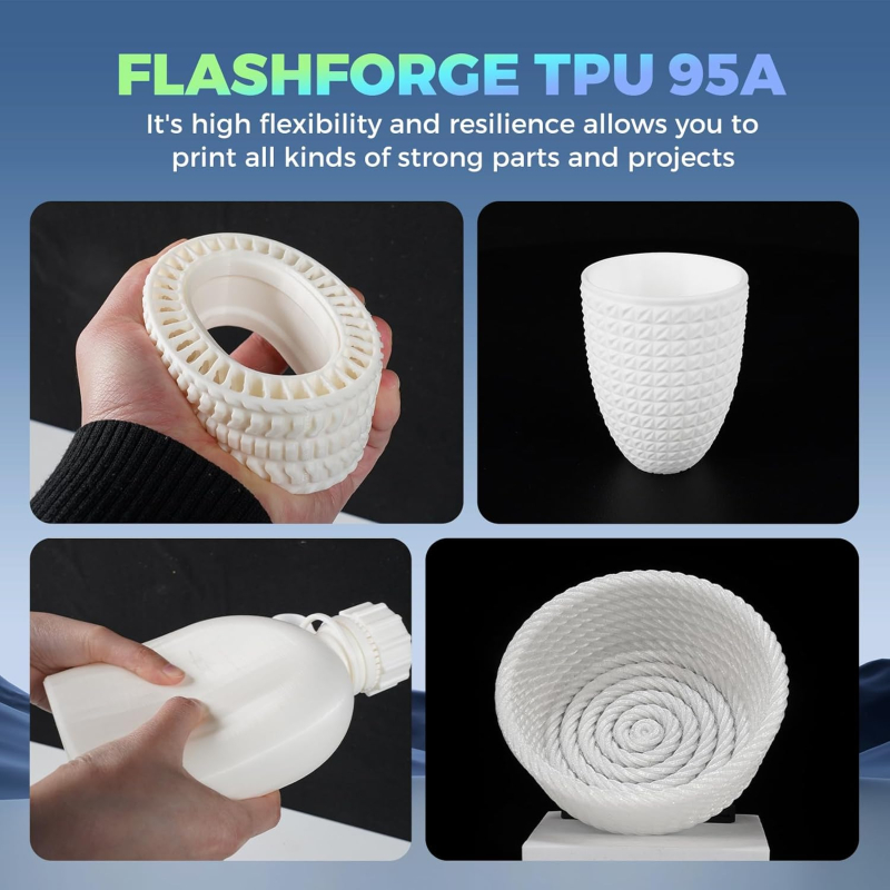 Filamento TPU 95 - Flashforge