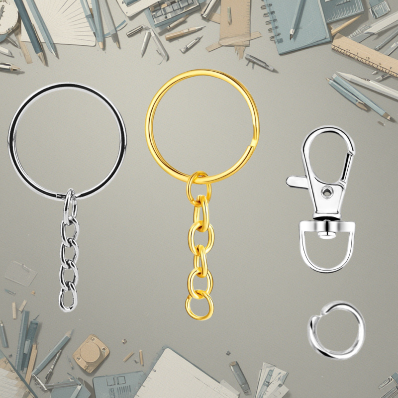 Argollas para llavero